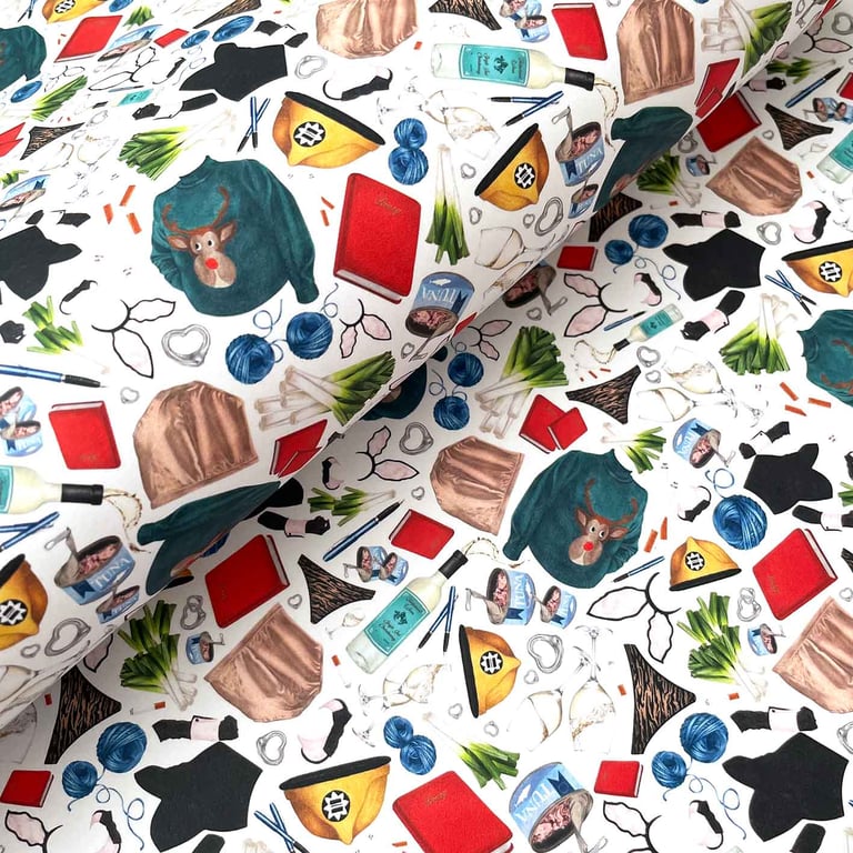 Bridget Jones Gift Wrap – Movie-Themed Wrapping Paper for Rom-Com Fans