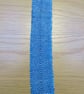 Handwoven blue bookmark - Image 4