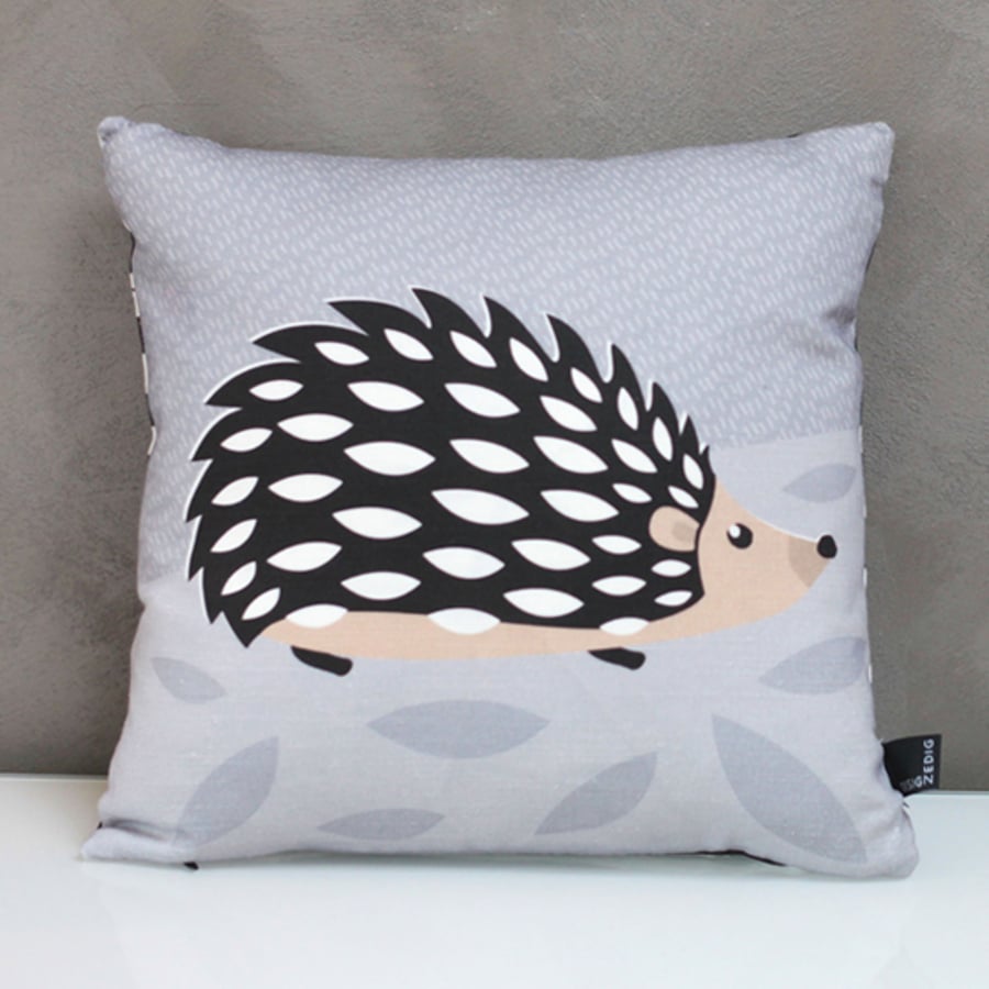 Hedgehog cushion - kids cushions - modern nursery decor