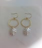 Scallop Shell Beach Drop Earrings - Image 2
