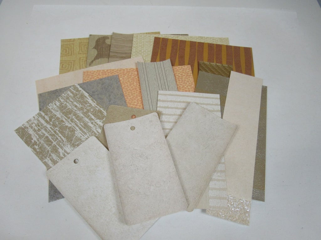 Mixed Dark Whites, Golds Wallpaper Craft Pack