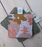 A Set of 4 Handmade Makeup or Wash Pads  - Image 3
