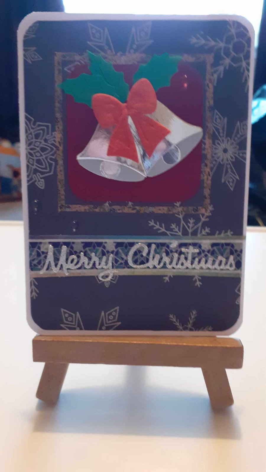 Blue Bells Christmas Card