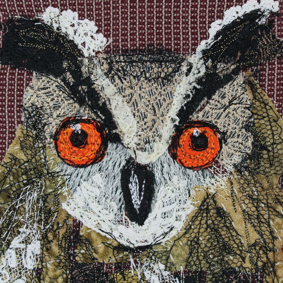 Fine Art Card Eagle Owl