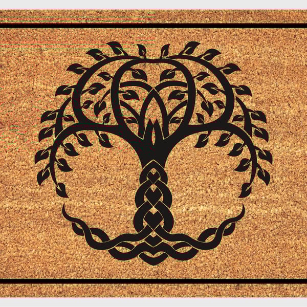 Tree of Life Door Mat - Tree of Life Welcome Mat - 3 Sizes