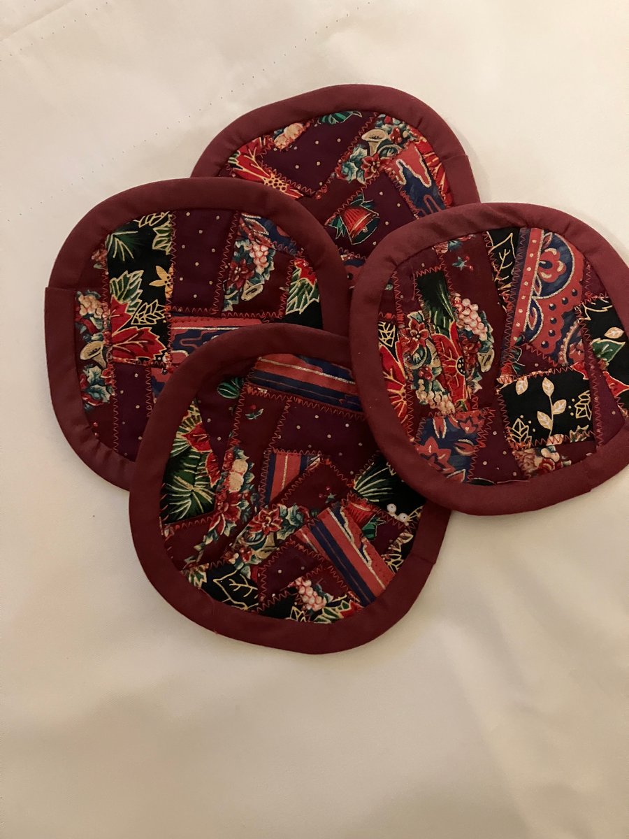 Set of 4 coasters.
