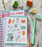 Love Baking Sticker Sheet, Cute Stationery - Image 5