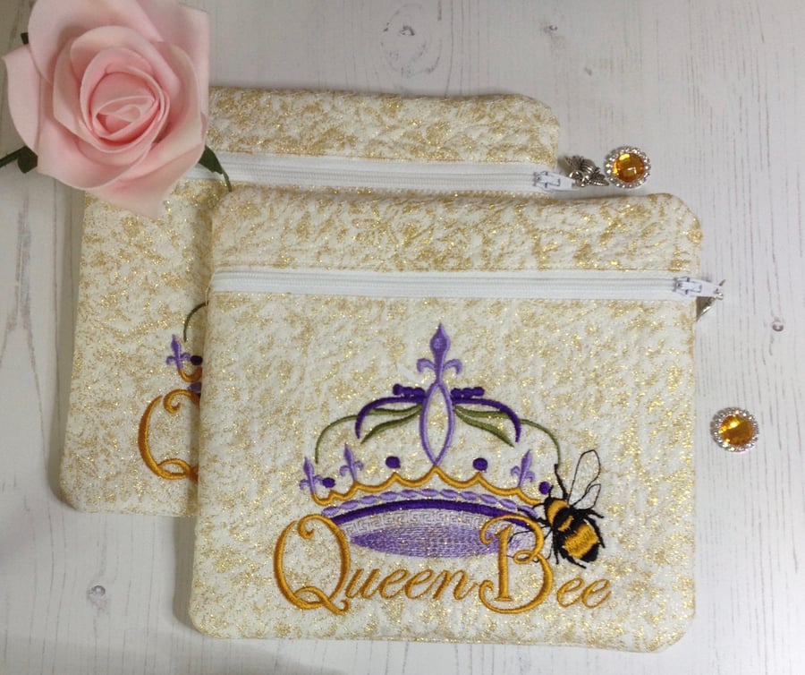 Queen Bee Make Up Bag PB3