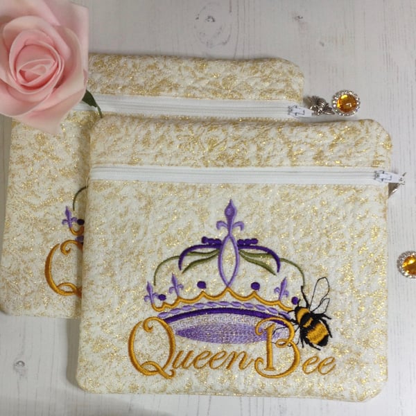 Queen Bee Make Up Bag PB3
