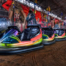 Fairground dodgems 2 print