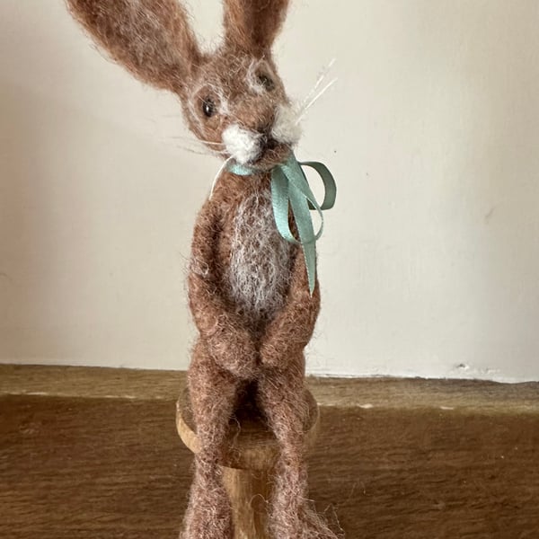 Mini Hare on a bobbin 