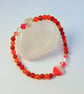 Mixed Agate Bracelet With Crystal Butterfly & Heart, Birthday Gifts For Her - Image 3