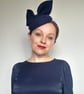 Ivory Felt Fascinator Hat – Elegant Women's Wedding & Races Headpiece  - Image 4