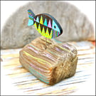 Wooden Fish Sculpture