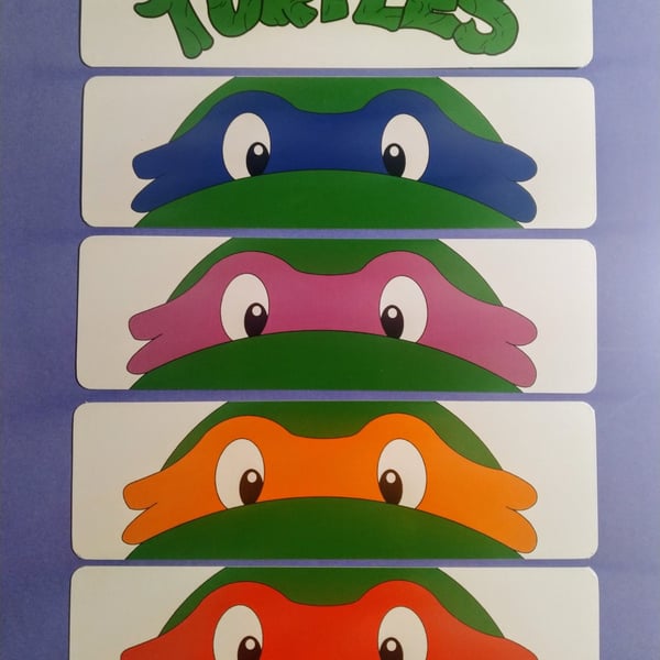 TMNT Teenage Mutant Ninja Turtles Bookmarks Bookmark