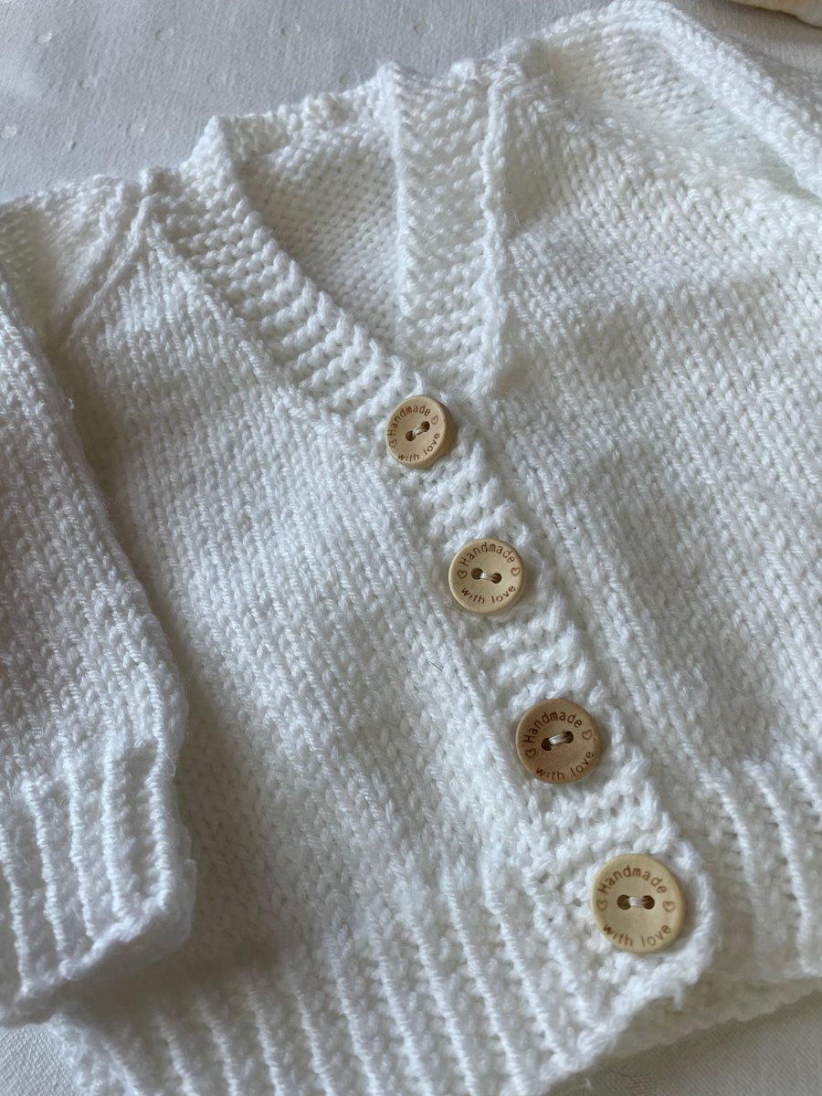 Newborn baby cardigan