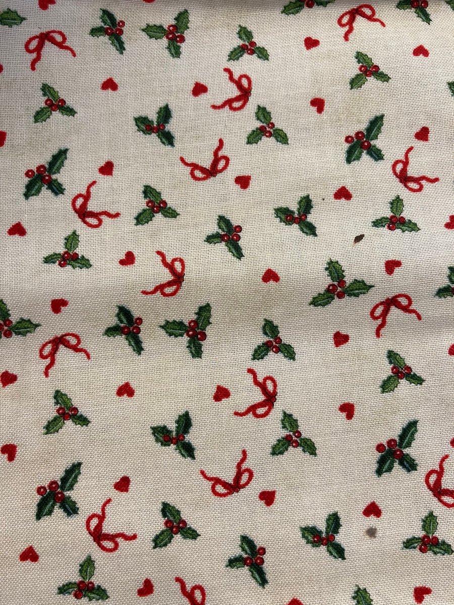 Christmas Fabric Half Metre Cotton  Ref 544