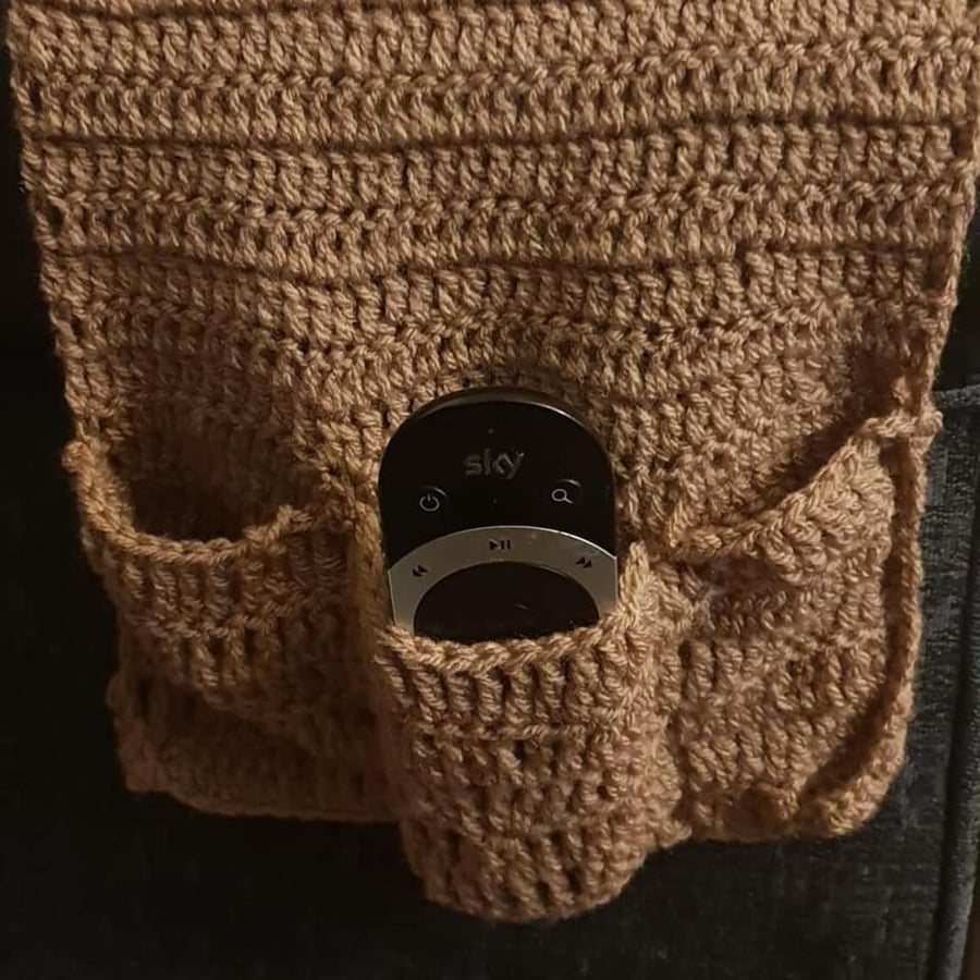 TV remote control holder for sofa or chair