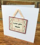 Mother’s Day Card, Mum Birthday card, Handmade Mum card & keepsake gift - Image 3