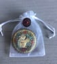 Hand Embroidered Squirrel Brooch - Image 5