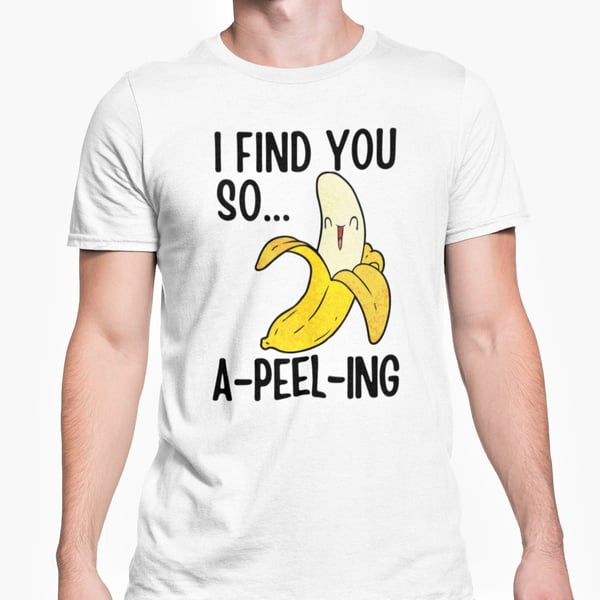 I Find You So Apeeling Banana Unisex T Shirt Cute Valentines Anniversary Gift 