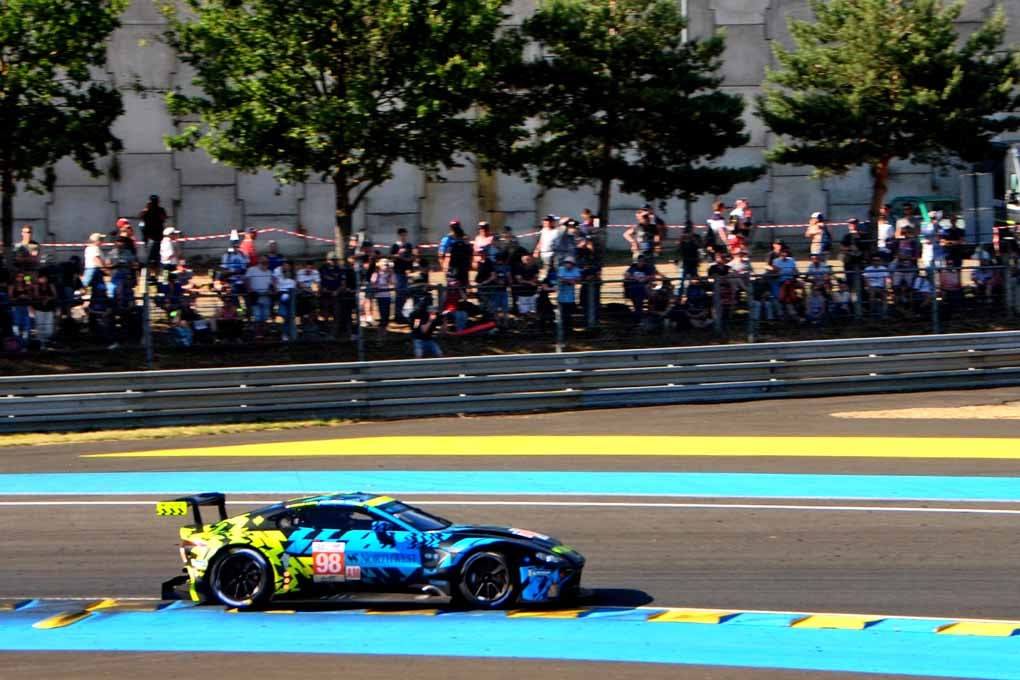 Aston Martin Vantage AMR 24 Hours of Le Mans 2022 18"x12" Print