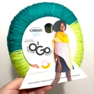 1 Pack x 141g CARON Simply Soft O'GO 100% Acrylic : Cool Green - Lime Frost