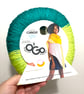 1 Pack x 141g CARON Simply Soft O'GO 100% Acrylic : Cool Green - Lime Frost