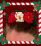 Poinsettia Headband, Christmas Flower Headband, Christmas Hairband, Headband - Image 5