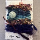 Beaded miniature weaving on paper 8 of 10