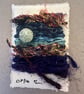 Beaded miniature weaving on paper 8 of 10