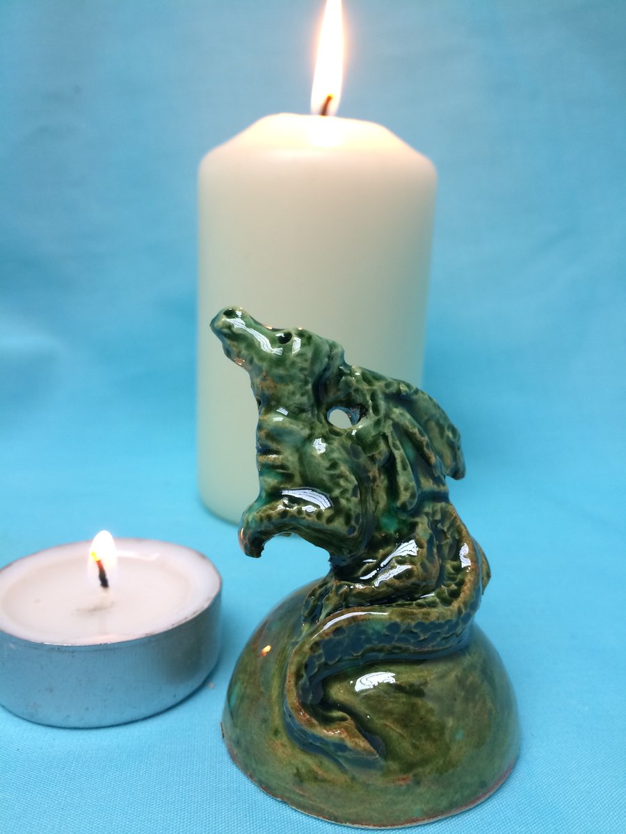Dragon candle snuffer ornament 