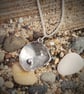 Sterling silver seashell pendant - Image 3