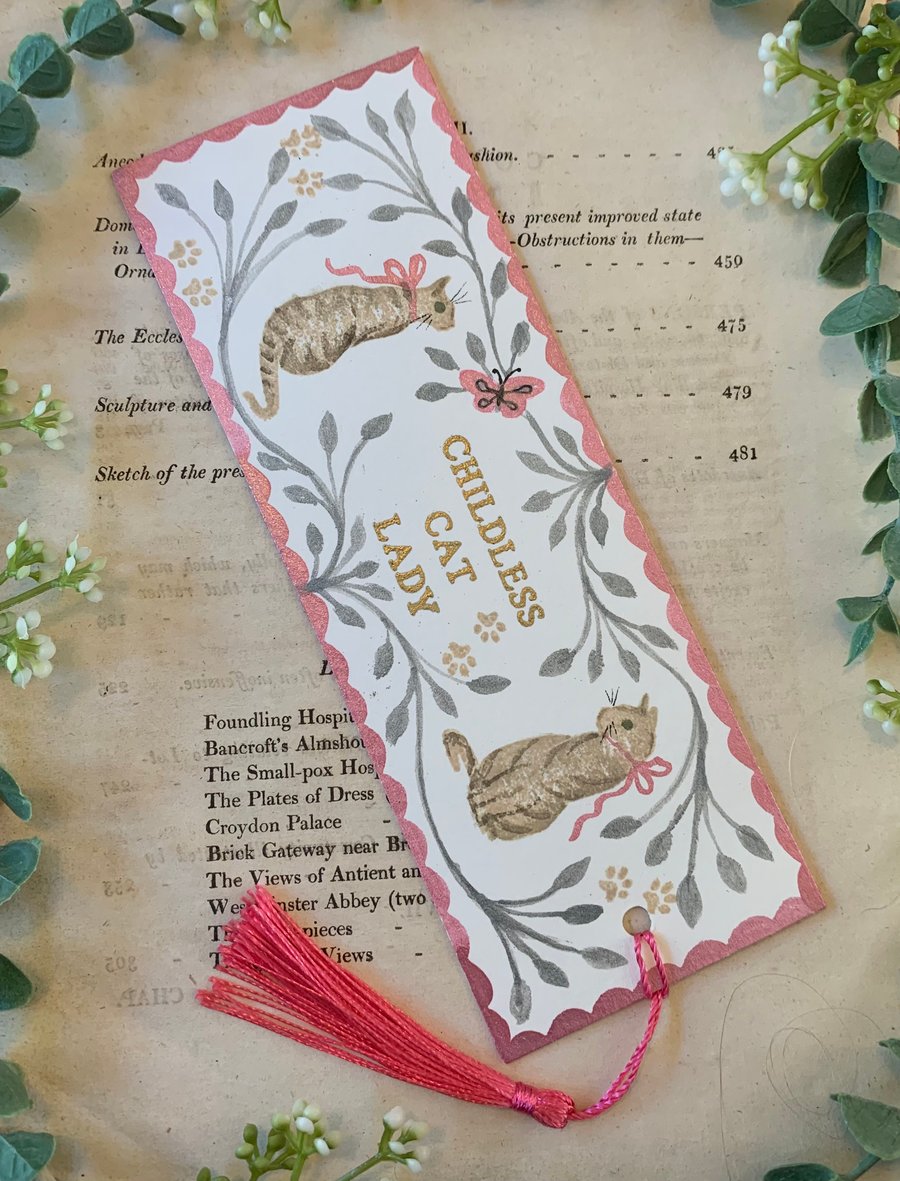 Childless Cat Lady Bookmark