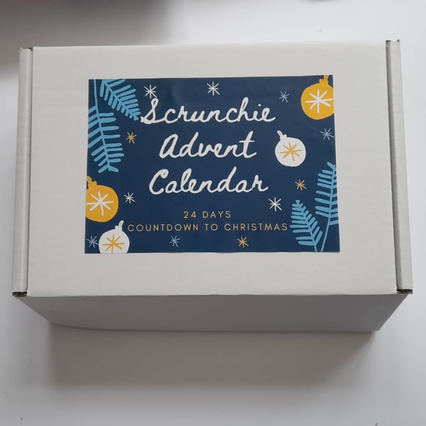 Hair Scrunchie Advent Calendar