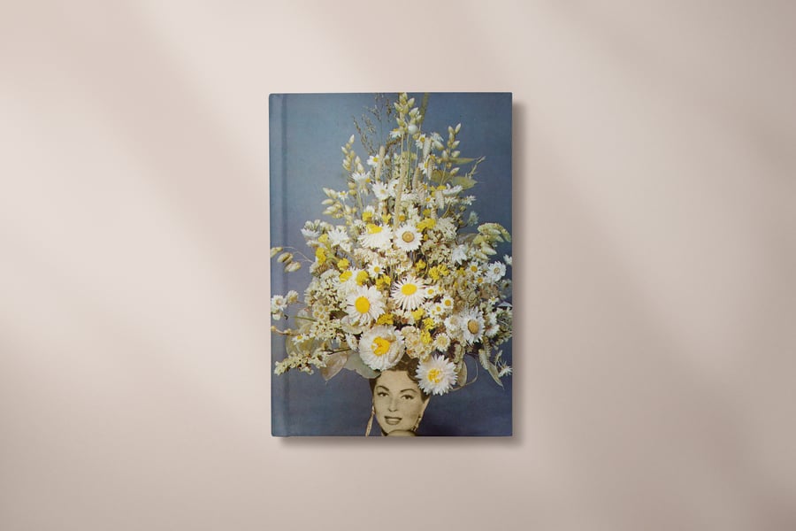 Floral Portrait Hardback Notebook - Floral Fashions