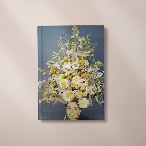 Floral Portrait Hardback Notebook - Floral Fashions