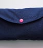 Navy blue foldable shopping bag  - Image 3