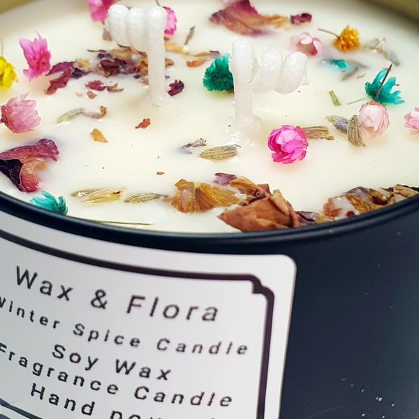 8oz Soy Wax  Fragrance Candle 