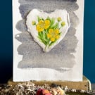 Original watercolour painting 'Buttercups II'