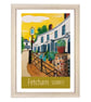 Fetcham Surrey travel poster print by Susie West