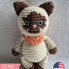 Siamese Cat Crochet Pattern