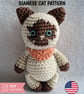 Siamese Cat Crochet Pattern