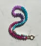 Candy Rock Hand Knotted Beaded Gemstone Necklace - Image 3