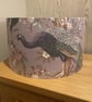 Handmade Lampshade in Laura Ashley Belvedere Peacock Lilac