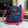 Custom Bag for HelenRecycled Jeans Cross Body Bag