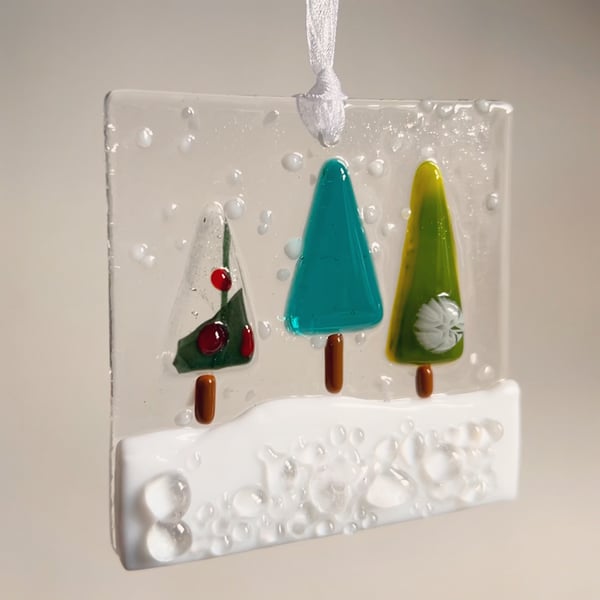 Snow Scene Christmas decoration