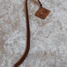 Copper Bookmark with Handcrafted Peace Charm.