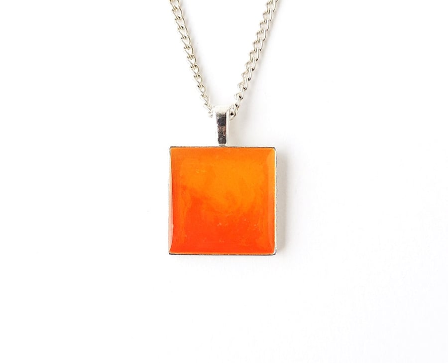 Red and Yellow Necklace - SALE (533)