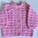 Baby cardigan 12 months hand knitted